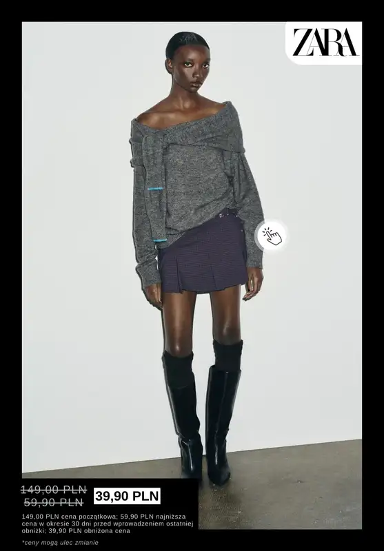 Zara - gazetka promocyjna Wyprzedaż do 59,90 PLN od poniedziałku 19.01  - strona 3