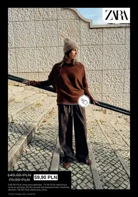Zara - gazetka promocyjna Wyprzedaż do 59,90 PLN od poniedziałku 19.01  - strona 4