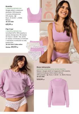 Braletka z bawełną ekologiczną