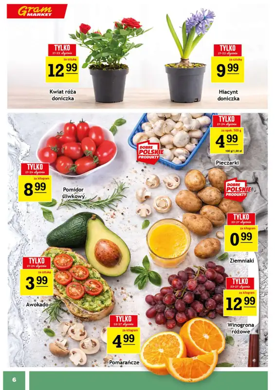 Gram Market - gazetka promocyjna Gazetka od środy 21.01 do wtorku 27.01 - strona 6