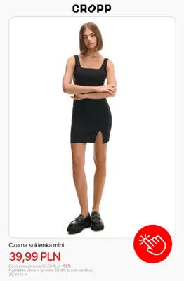 Cropp - gazetka promocyjna Wyprzedaż: do 49,99 PLN dla niej od poniedziałku 19.01  - strona 7