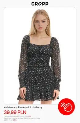Cropp - gazetka promocyjna Wyprzedaż: do 49,99 PLN dla niej od poniedziałku 19.01  - strona 10