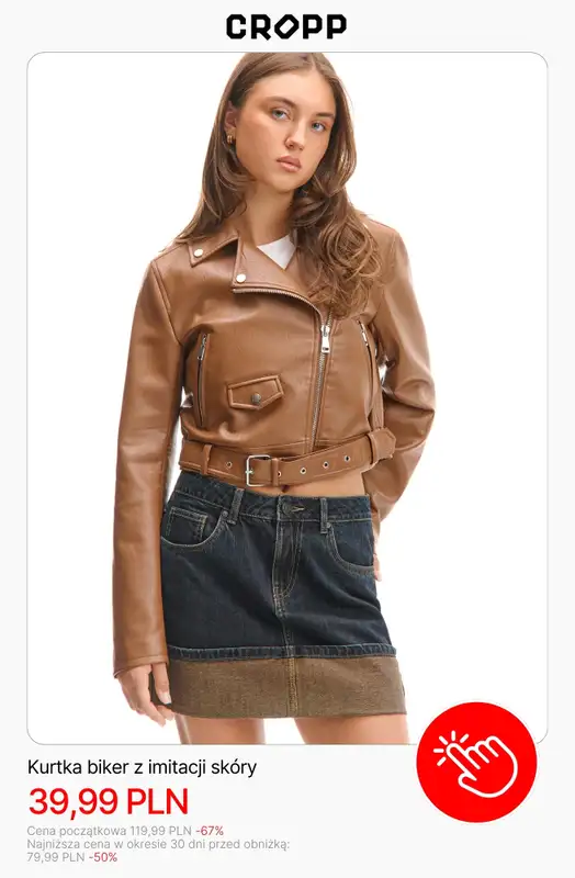 Cropp - gazetka promocyjna Wyprzedaż: do 49,99 PLN dla niej od poniedziałku 19.01  - strona 3