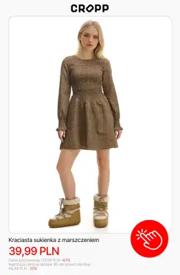 Cropp - gazetka promocyjna Wyprzedaż: do 49,99 PLN dla niej od poniedziałku 19.01  - strona 5