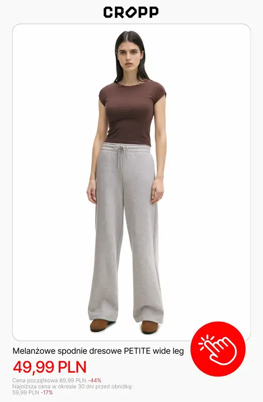 Cropp - gazetka promocyjna Wyprzedaż: do 49,99 PLN dla niej od poniedziałku 19.01  - strona 4