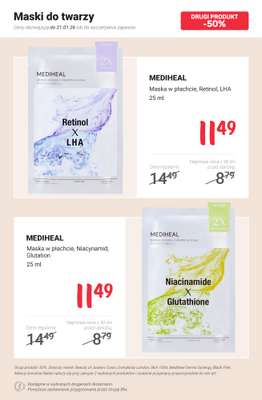 Rossmann - gazetka promocyjna -50% na drugi produkt wybranych marek od poniedziałku 19.01 do środy 21.01 - strona 10