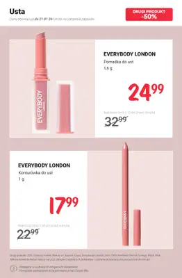 Rossmann - gazetka promocyjna -50% na drugi produkt wybranych marek od poniedziałku 19.01 do środy 21.01 - strona 2