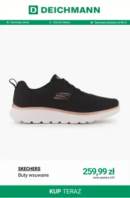 Deichmann - gazetka promocyjna Buty sportowe damskie Skechers od poniedziałku 19.01  - strona 4
