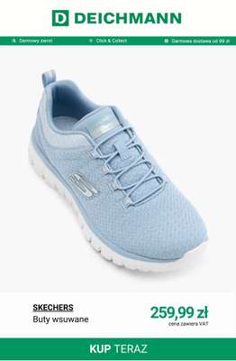 Deichmann - gazetka promocyjna Buty sportowe damskie Skechers od poniedziałku 19.01  - strona 8