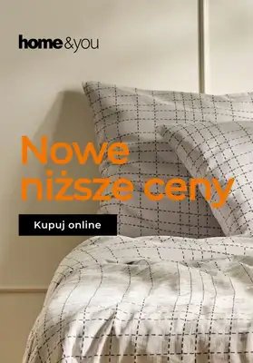 home&you - gazetka promocyjna Nowe niższe ceny! od poniedziałku 19.01 do poniedziałku 26.01