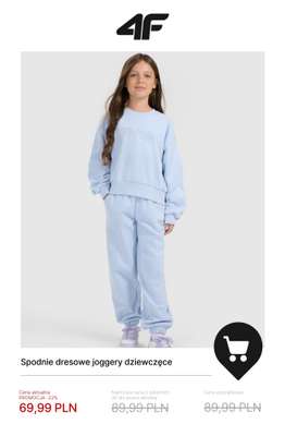 4F - gazetka promocyjna Zimowa kolekcja dla dzieci do -50% od poniedziałku 19.01  - strona 10