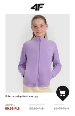 4F - gazetka promocyjna Zimowa kolekcja dla dzieci do -50% od poniedziałku 19.01  - strona 2