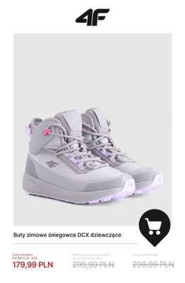 4F - gazetka promocyjna Zimowa kolekcja dla dzieci do -50% od poniedziałku 19.01  - strona 6