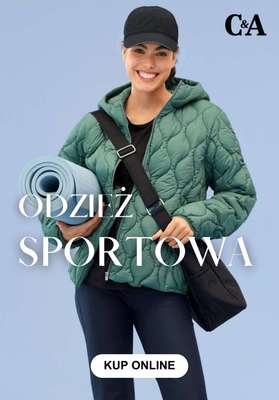 C&A - gazetka promocyjna Rozpocznij rok na sportowo od poniedziałku 19.01 