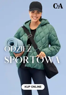 C&A - gazetka promocyjna Rozpocznij rok na sportowo od poniedziałku 19.01 