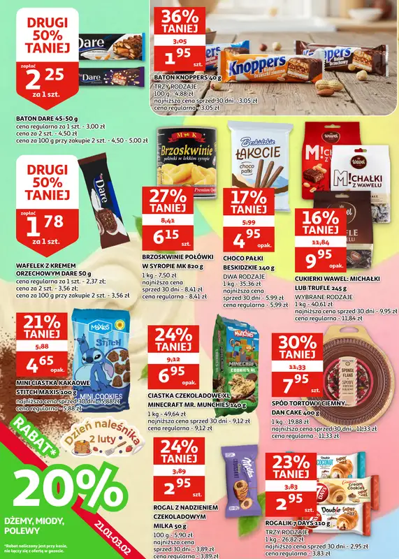 Auchan - gazetka promocyjna Gazetka Racibórz I Tanio i oszczędnie od środy 21.01 do wtorku 03.02 - strona 17