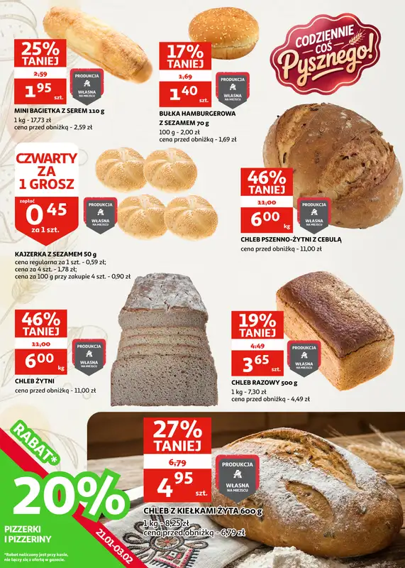 Auchan - gazetka promocyjna Gazetka Racibórz I Tanio i oszczędnie od środy 21.01 do wtorku 03.02 - strona 11