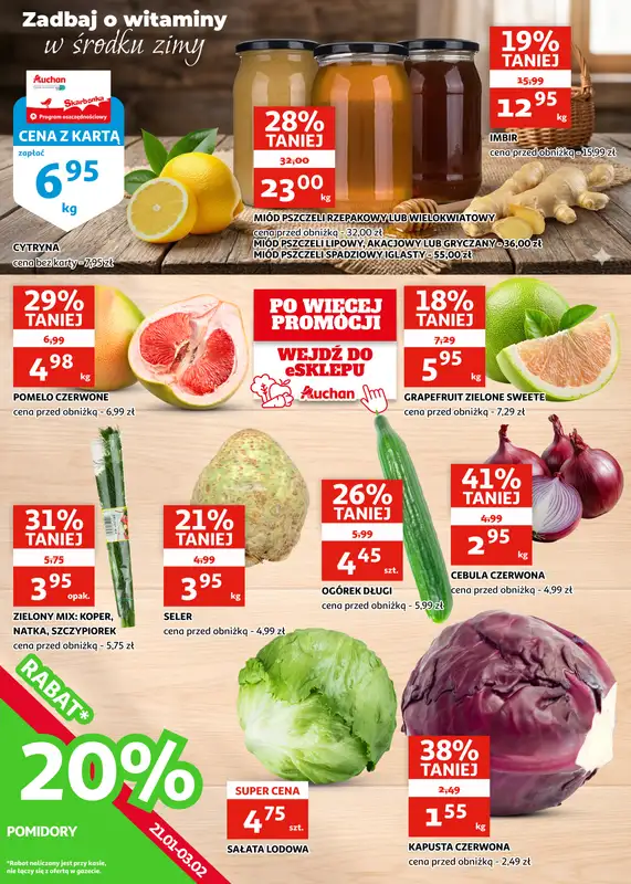 Auchan - gazetka promocyjna Gazetka Racibórz I Tanio i oszczędnie od środy 21.01 do wtorku 03.02 - strona 9
