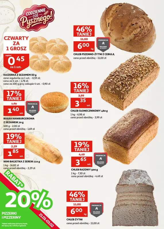 Auchan - gazetka promocyjna Gazetka Zielona Góra I Tanio i oszczędnie od środy 21.01 do wtorku 03.02 - strona 11