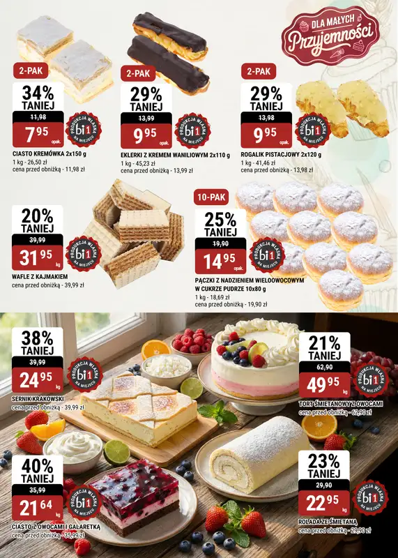 bi1 - gazetka promocyjna Gazetka Ełk I Tanio i oszczędnie od środy 21.01 do wtorku 03.02 - strona 12