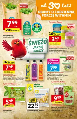 Auchan - gazetka promocyjna Gazetka 30 Lat Hipermarket Auchan od czwartku 22.01 do środy 28.01 - strona 17