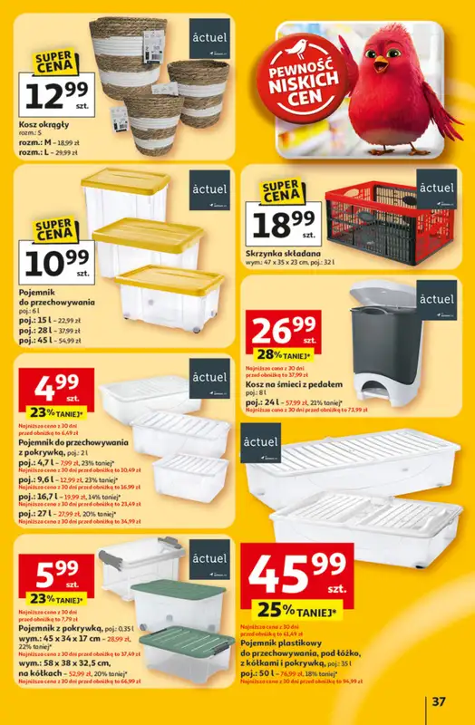 Auchan - gazetka promocyjna Gazetka 30 Lat Hipermarket Auchan od czwartku 22.01 do środy 28.01 - strona 37