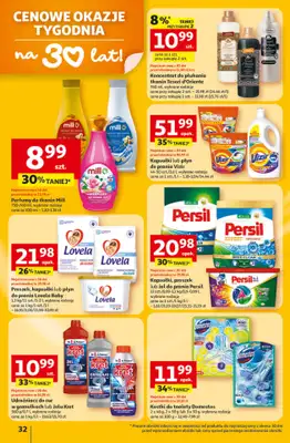 Auchan - gazetka promocyjna Gazetka 30 Lat Hipermarket Auchan od czwartku 22.01 do środy 28.01 - strona 32