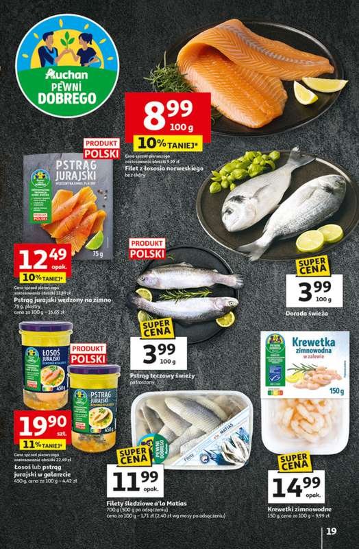 Auchan - gazetka promocyjna Gazetka 30 Lat Hipermarket Auchan od czwartku 22.01 do środy 28.01 - strona 19