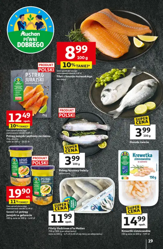 Auchan - gazetka promocyjna Gazetka 30 Lat Hipermarket Auchan od czwartku 22.01 do środy 28.01 - strona 19