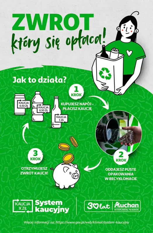 Auchan - gazetka promocyjna Gazetka 30 Lat Hipermarket Auchan od czwartku 22.01 do środy 28.01 - strona 44