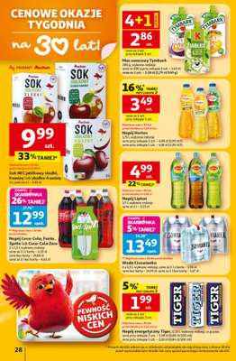 Auchan - gazetka promocyjna Gazetka 30 Lat Hipermarket Auchan od czwartku 22.01 do środy 28.01 - strona 28