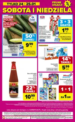 Carrefour Market - gazetka promocyjna Gazetka Weekend okazji  już od czwartku od czwartku 22.01 do niedzieli 25.01 - strona 8