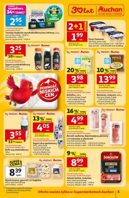 Auchan - gazetka promocyjna Gazetka 30 Lat Supermarket Auchan od czwartku 22.01 do środy 28.01 - strona 5