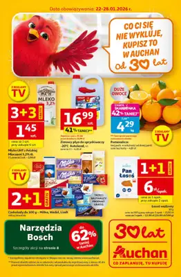 Auchan - gazetka promocyjna Gazetka 30 Lat Supermarket Auchan od czwartku 22.01 do środy 28.01