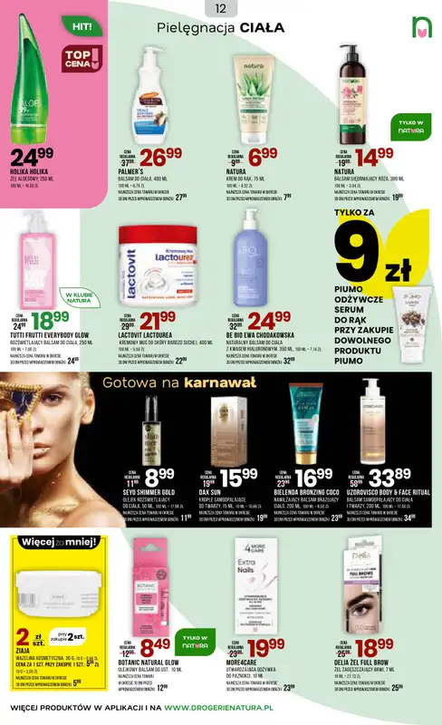 Drogerie Natura - gazetka promocyjna Gazetka od wtorku 20.01 do poniedziałku 02.02 - strona 12