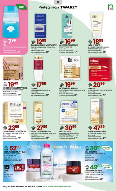Drogerie Natura - gazetka promocyjna Gazetka od wtorku 20.01 do poniedziałku 02.02 - strona 8