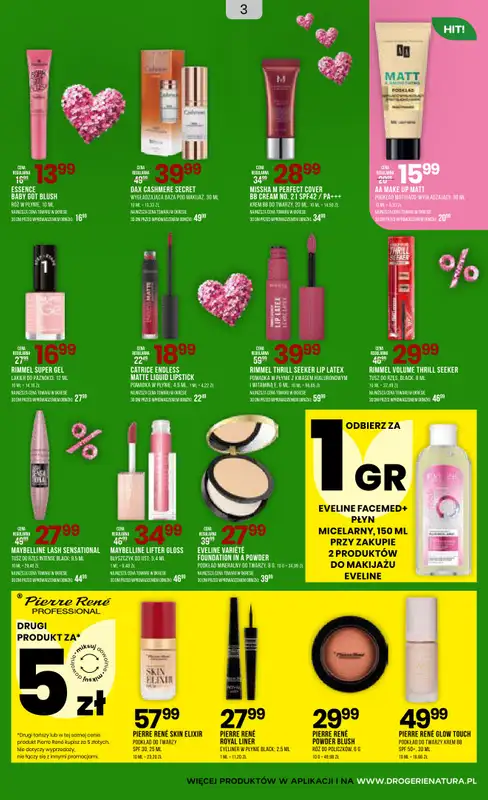 Drogerie Natura - gazetka promocyjna Gazetka od wtorku 20.01 do poniedziałku 02.02 - strona 3