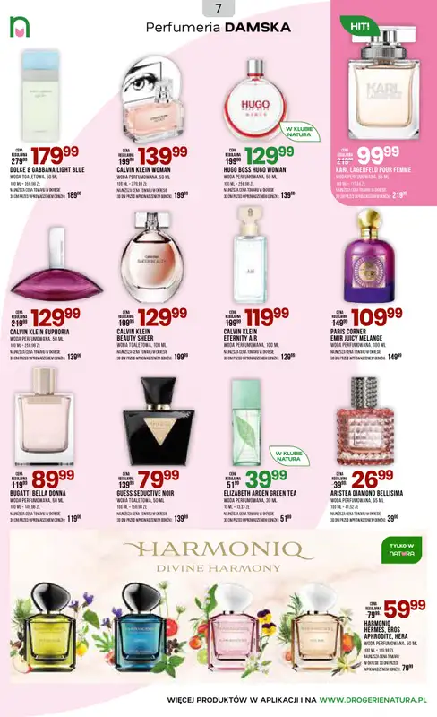 Drogerie Natura - gazetka promocyjna Gazetka od wtorku 20.01 do poniedziałku 02.02 - strona 7