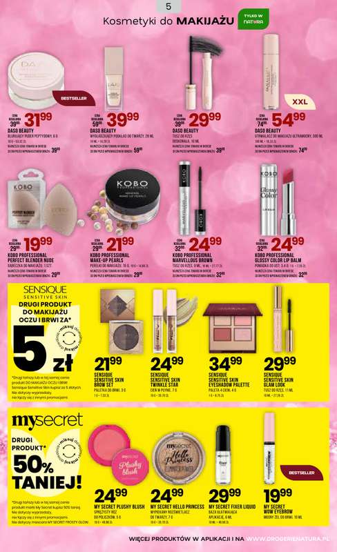 Drogerie Natura - gazetka promocyjna Gazetka od wtorku 20.01 do poniedziałku 02.02 - strona 5