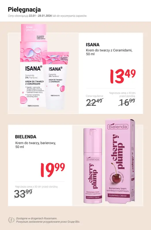 Rossmann - gazetka promocyjna MEGA promocje z nowej gazetki od czwartku 22.01 do środy 28.01 - strona 6