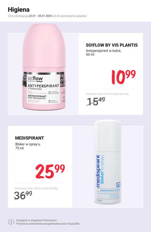 Rossmann - gazetka promocyjna MEGA promocje z nowej gazetki od czwartku 22.01 do środy 28.01 - strona 9