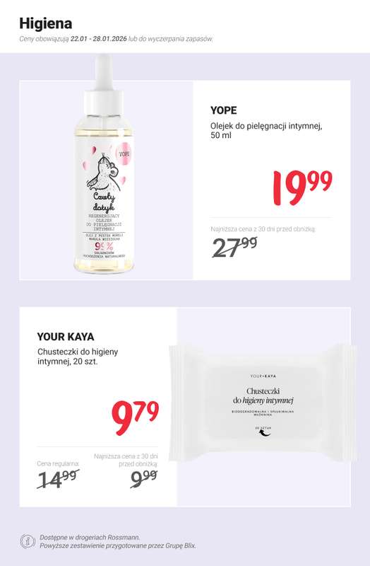 Rossmann - gazetka promocyjna MEGA promocje z nowej gazetki od czwartku 22.01 do środy 28.01 - strona 8