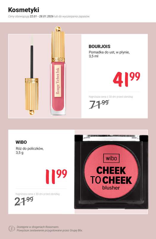Rossmann - gazetka promocyjna MEGA promocje z nowej gazetki od czwartku 22.01 do środy 28.01 - strona 4