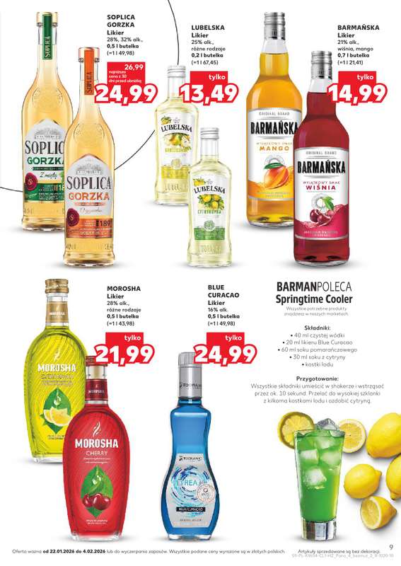 Kaufland - gazetka promocyjna Barek Kauflandu  do środy 04.02 - strona 9