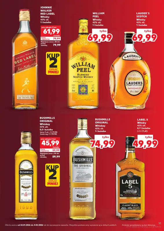 Kaufland - gazetka promocyjna Barek Kauflandu  do środy 04.02 - strona 11