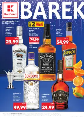 Kaufland - gazetka promocyjna Barek Kauflandu  do środy 04.02