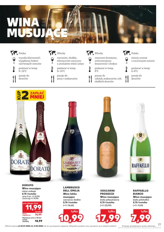 Kaufland - gazetka promocyjna Barek Kauflandu  do środy 04.02 - strona 21