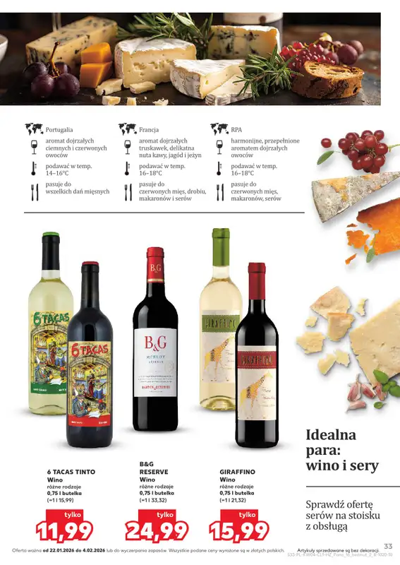 Kaufland - gazetka promocyjna Barek Kauflandu  do środy 04.02 - strona 33