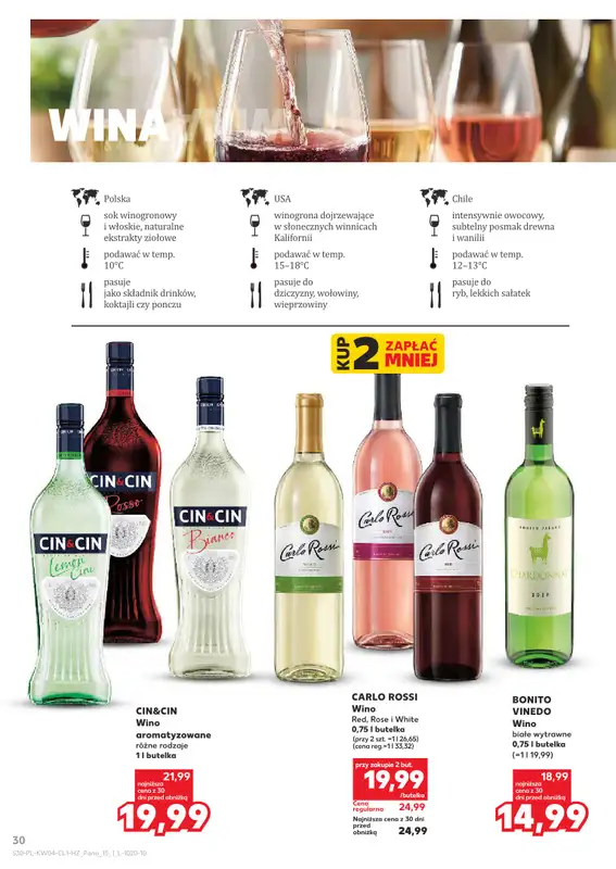 Kaufland - gazetka promocyjna Barek Kauflandu  do środy 04.02 - strona 30