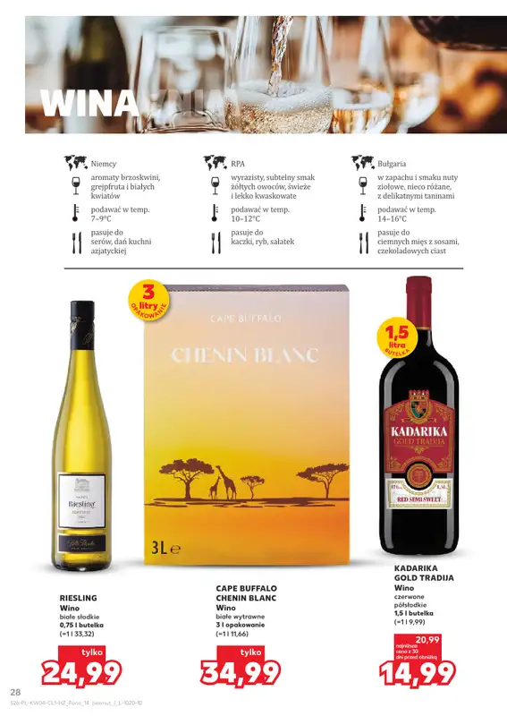 Kaufland - gazetka promocyjna Barek Kauflandu  do środy 04.02 - strona 28